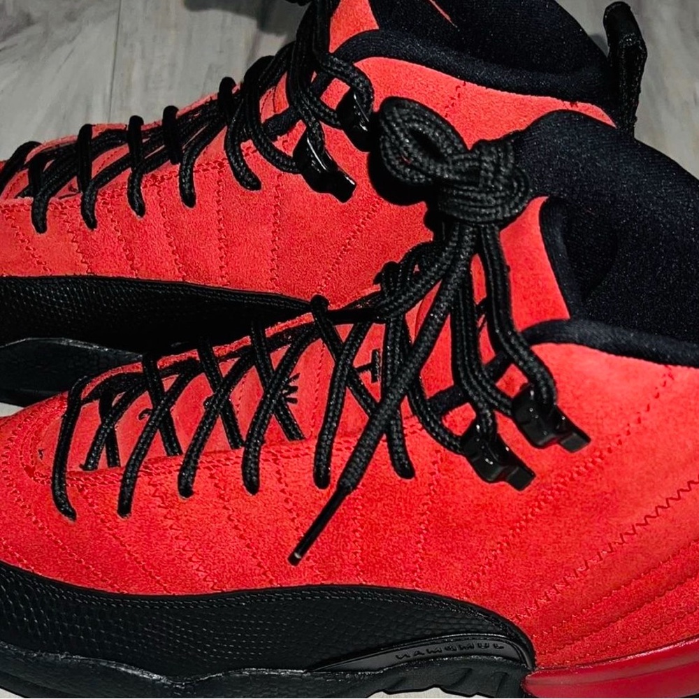 Jordan 12 Reverse Flu Game - Picture 3 of 3